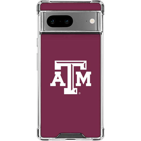 Texas A&M University TAM Google Pixel 8a Clear Case